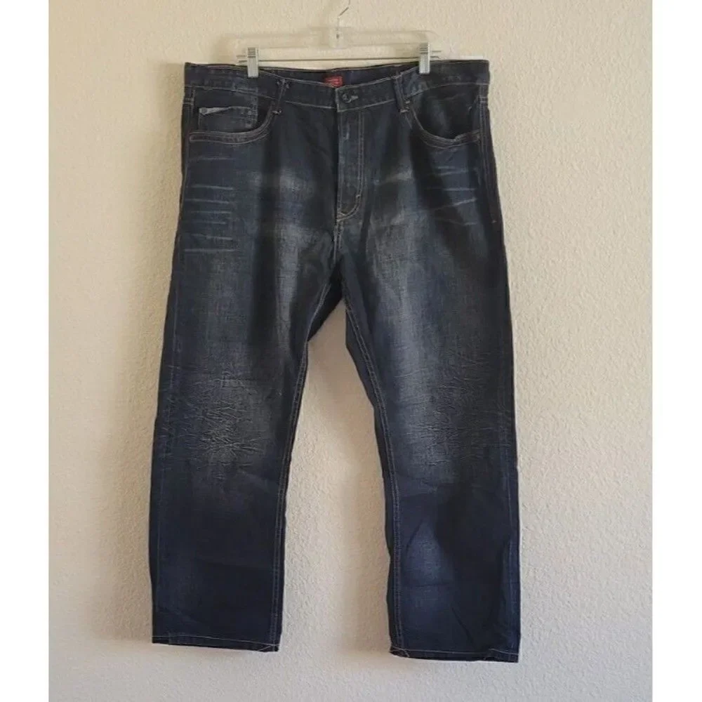 Sean John Hamilton Classic Relaxed Fit Blue Jeans Men's Size 40x30